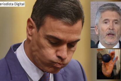 Sánchez-Marlaska: "Guante de seda con los 'revientapolicías' de Valencia y pelotazos a los patriotas de Ferraz"