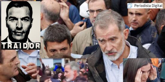 El momento en que la multitud ataca con barro a la comitiva del REY y el traidor S&Aacute;NCHEZ, tras recibir un palazo, huye corriendo