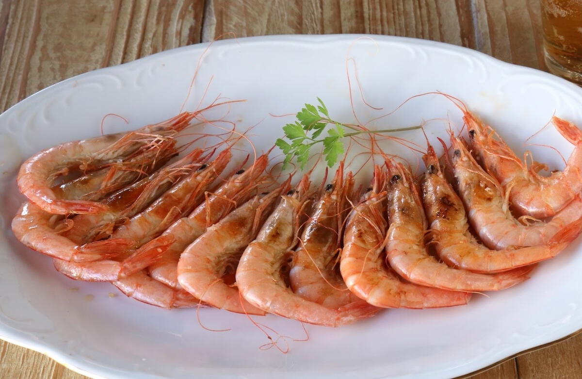 Gambas a la plancha
