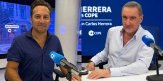 Iker Jim&eacute;nez y Carlos Herrera.