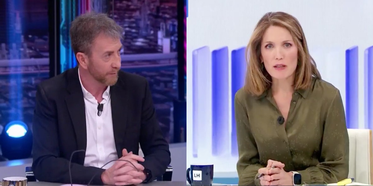 Pablo Motos y Silvia Intxaurrondo.