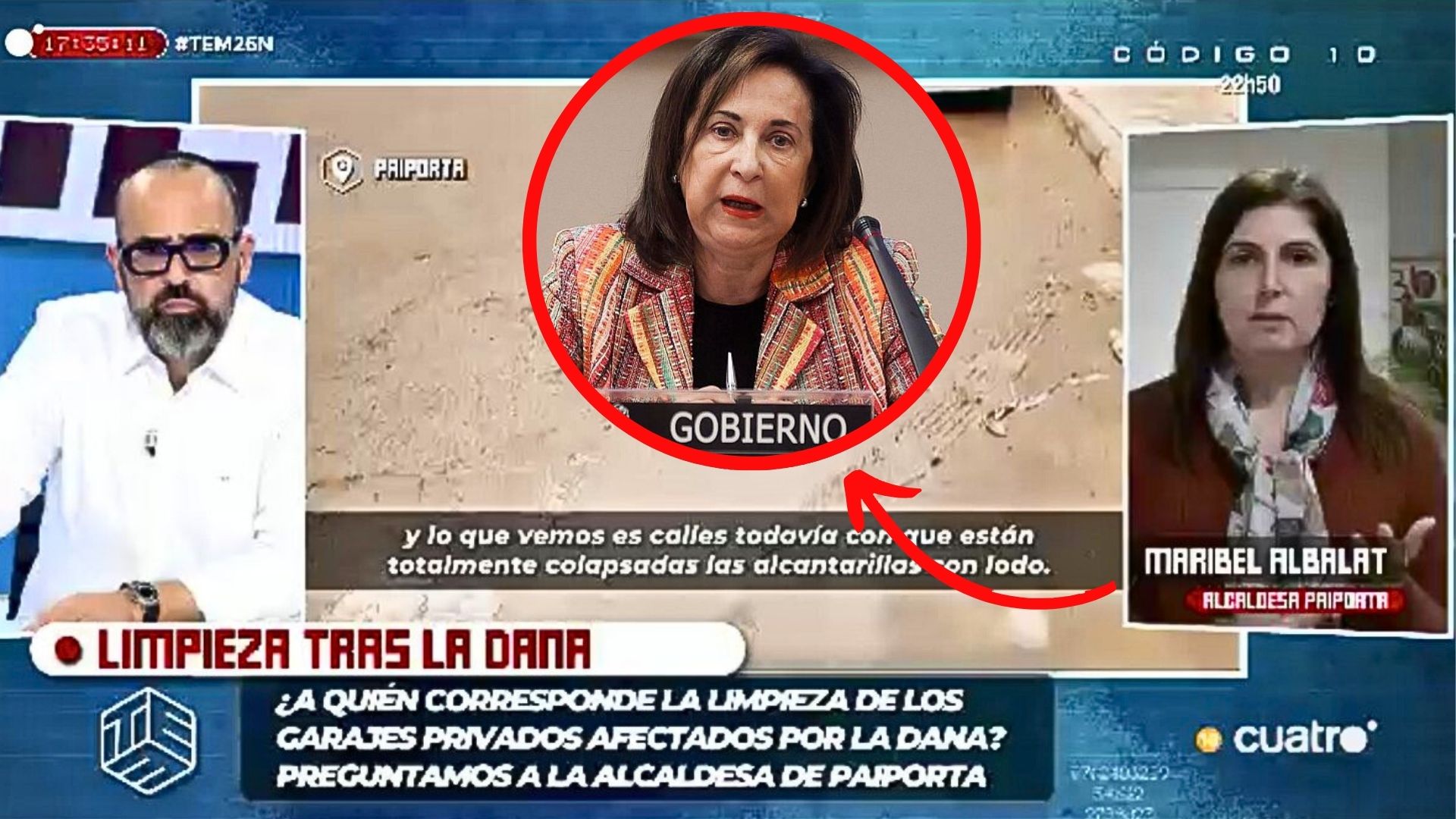 La alcaldesa de Paiporta (PSOE) desmiente a Margarita Robles por su ...
