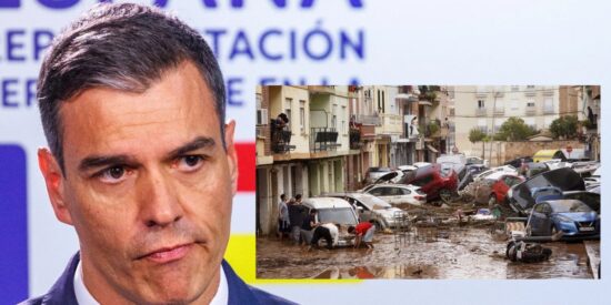 Pedro Sánchez (PSOE) y los efectos de la DANA en Valencia