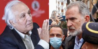 Raúl del Pozo y Felipe VI.