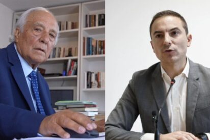 Raúl del Pozo y Juan Lobato.