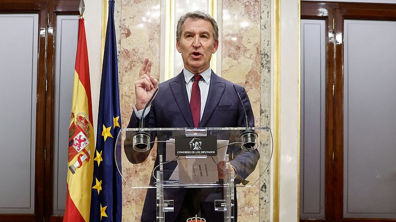 Feij&oacute;o afirma que &ldquo;toca actuar&rdquo; ante el caso S&aacute;nchez y se abre a pactar para una moci&oacute;n de censura