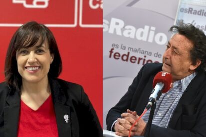 Lorena Silvent y Alfonso Ussía.