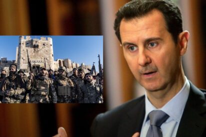 El presidente Bashar al-Assad y los rebeldes sirios en Alepo