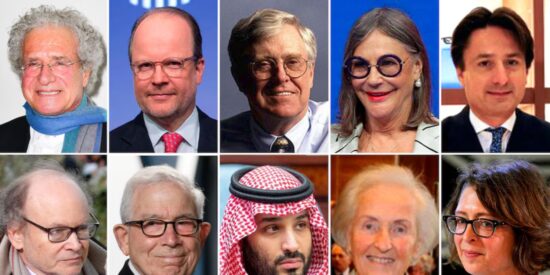 Las 10 familias m&aacute;s ricas del mundo y el origen de su fortuna