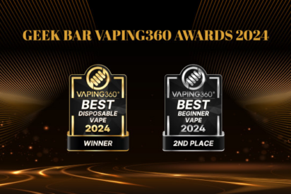 La doble victoria de Geek Bar en los Premios Anuales de Vaping360 2024