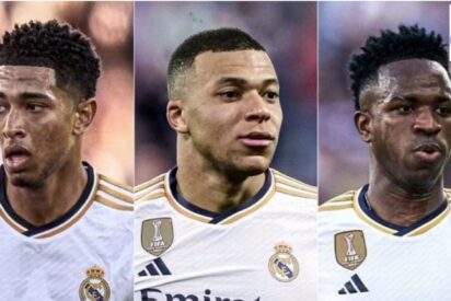 La BMV del Real Madrid: Bellingham, Mbappe y Vinicios
