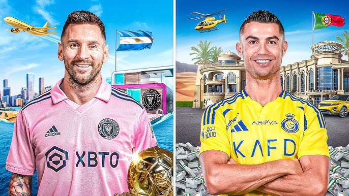 Leonel Messi y Cristiano Ronaldo