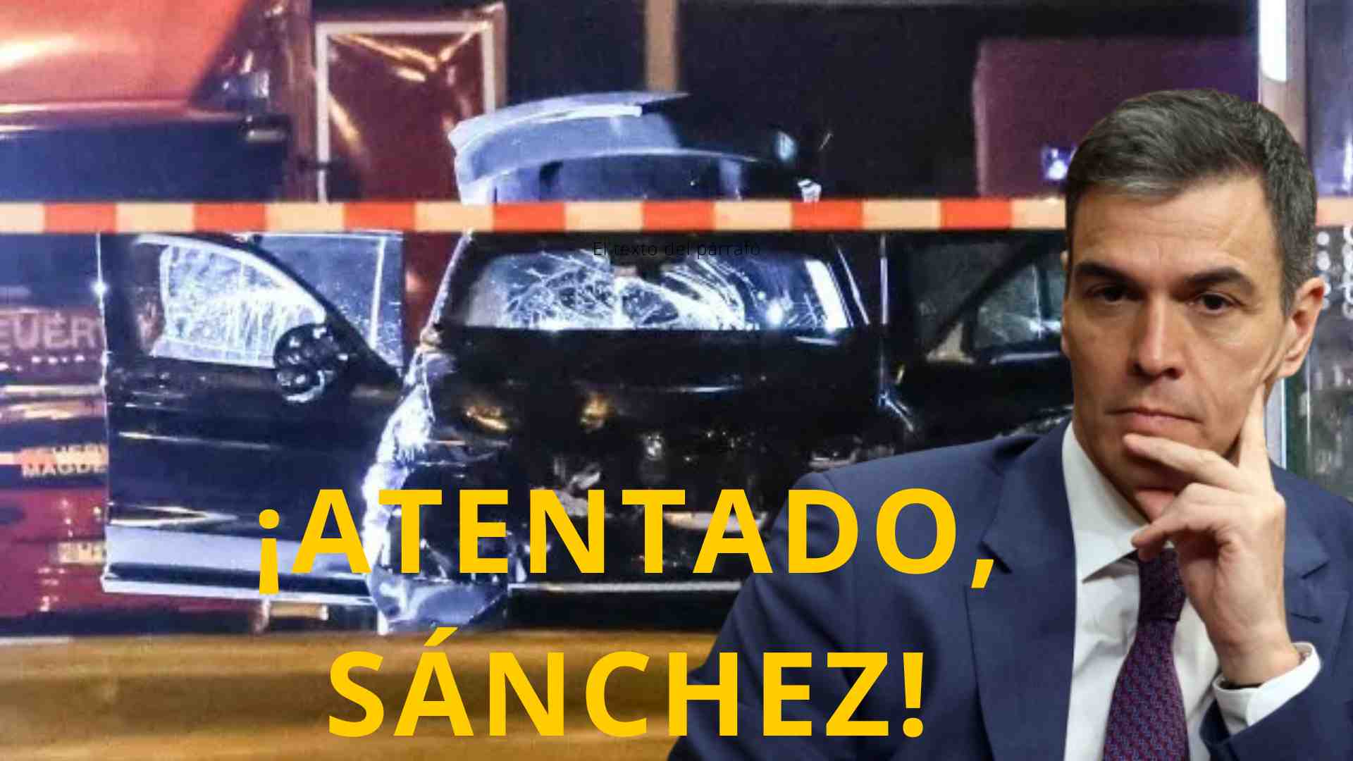 S&aacute;nchez se gana un estacazo colosal por reducir a un "atropello" la matanza en un mercadillo de Magdeburgo