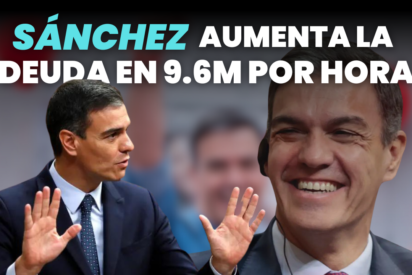 S&aacute;nchez aumenta la deuda en 9,6 millones por hora