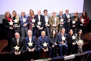 Madrid recibe el premio Ciudad de Cine en la XXVII edici&oacute;n de los Premios Estrella a la Excelencia Empresarial