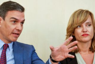 Pedro S&aacute;nchez y Pilar Alegr&iacute;a