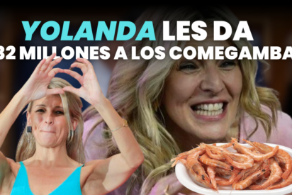 Yolanda les da 32 millones a los comegambas, &iquest;marisco y gota incluida?