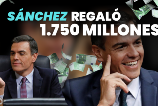 S&aacute;nchez regal&oacute; 1.750 millones