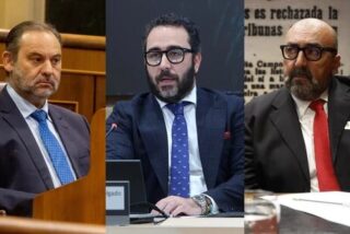 Jos&eacute; Luis &Aacute;balos, V&iacute;ctor de Aldama y Koldo Garc&iacute;a.