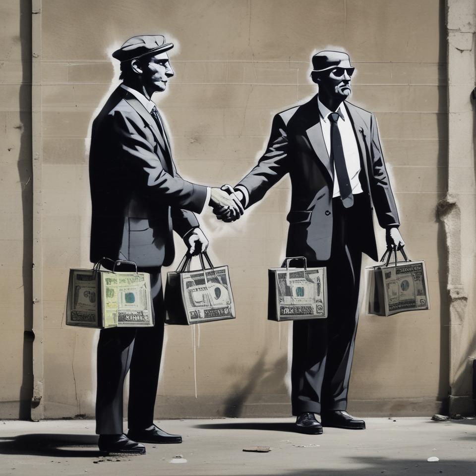 &iexcl;Es la maldita corrupci&oacute;n!