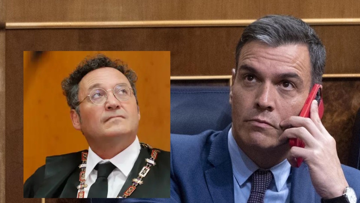 El fiscal García Ortiz y Pedro Sánchez (PSOE)