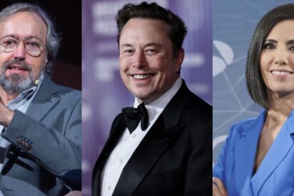 Juan Carlos Girauta, Elon Musk y Ana Pastor.