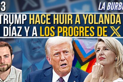 Trump hace huir a Yolanda Díaz y a los progres de X