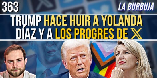 Trump hace huir a Yolanda D&iacute;az y a los progres de X
