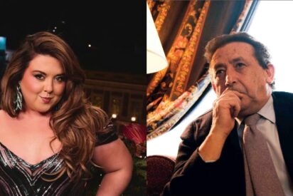 Lalachus y Alfonso Ussía.