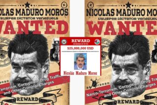 La recompensa por el el dictador Maduro