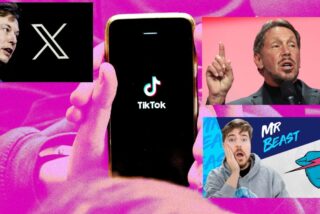 Musk, MrBeast, Larry Ellison y TikTok