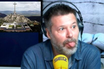 Quequé, La Cadena SER y la Cruz del Valle de los Caídos