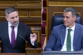 El asalto del Gobierno a Telef&oacute;nica viraliza una premonitoria pregunta de Abascal a S&aacute;nchez