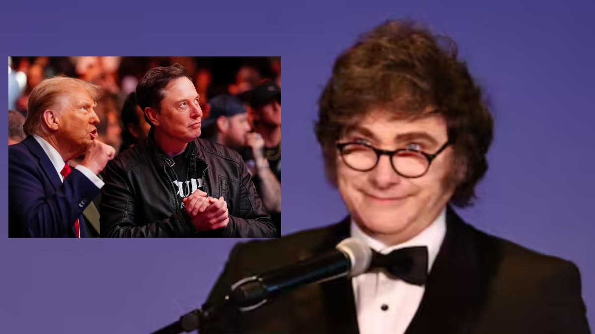 Trump, Musk y Milei