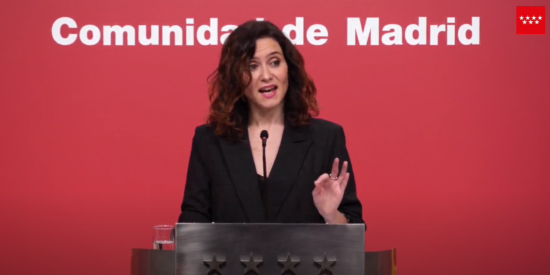 Ayuso advierte de las nefastas consecuencias de la &lsquo;ley Bego&ntilde;a&rsquo;: &ldquo;Es una amnist&iacute;a preventiva para la familia de S&aacute;nchez&rdquo;