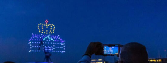 Espect&aacute;culo de Drones