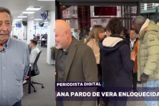 Alfonso Ussía, Ana Pardo de Vera y Bertrand Ndongo