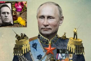 Alexei Navalny y Vladimir Putin