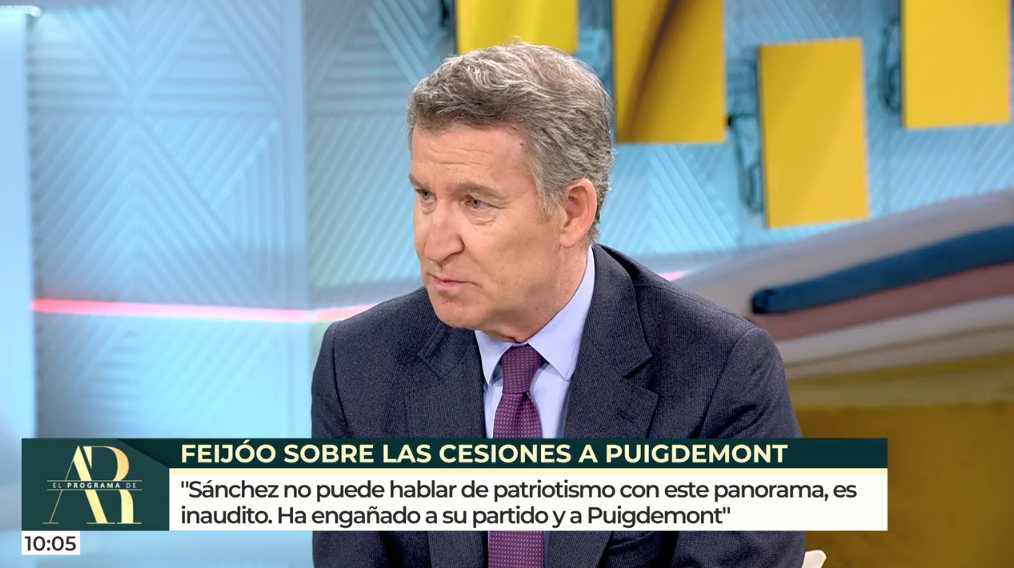 Feijóo destroza a Sánchez frente Ana Rosa: “Fue a Ucrania a figurar, no tiene poder ni influencia”
