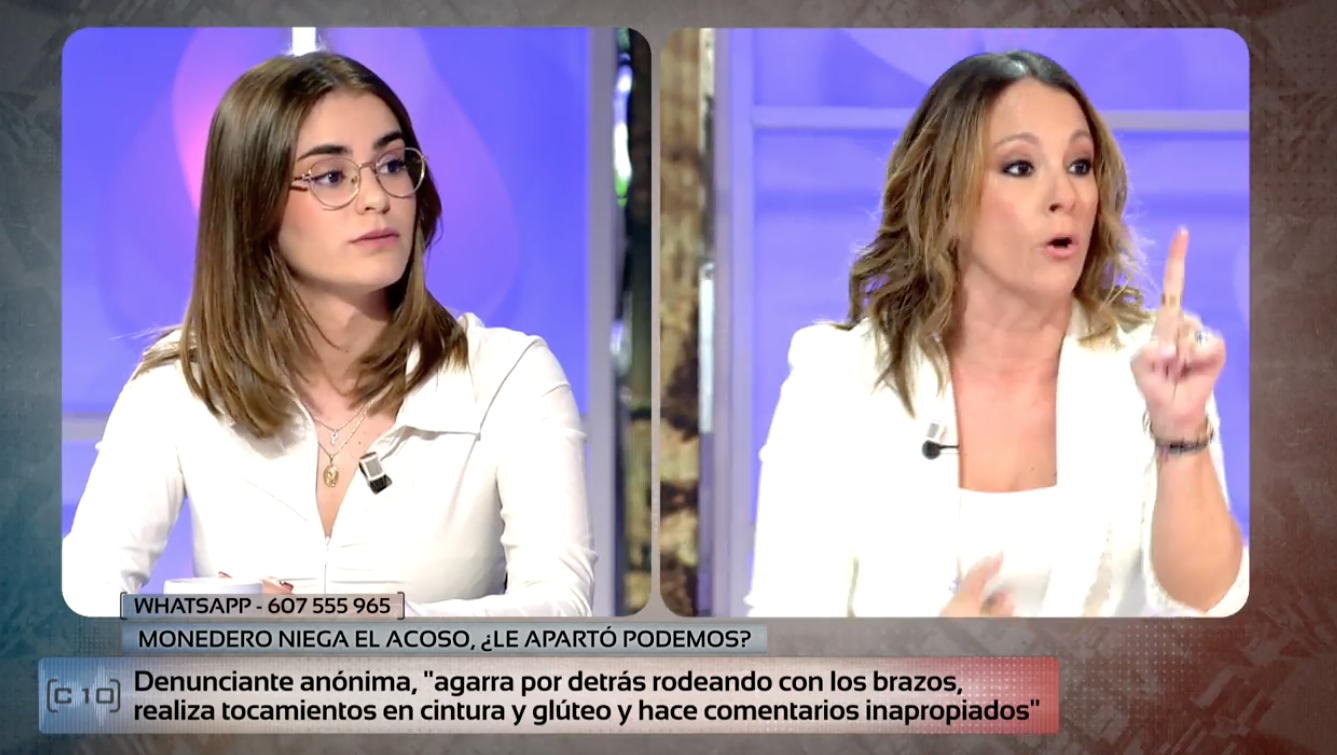 A Mar&iacute;a Jamardo le bastan 3 minutos para destrozar a Podemos y a las &lsquo;feministas&rsquo; que callaron lo de Monedero
