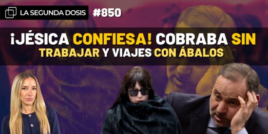 &iexcl;J&eacute;sica confiesa! Cobraba sin trabajar y viajes con &Aacute;balos: "Lo pagaba todo"