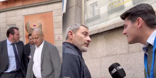 Vito Quiles denuncia por acoso y coacciones en la vía pública a los 'gorilas' de Óscar Puente