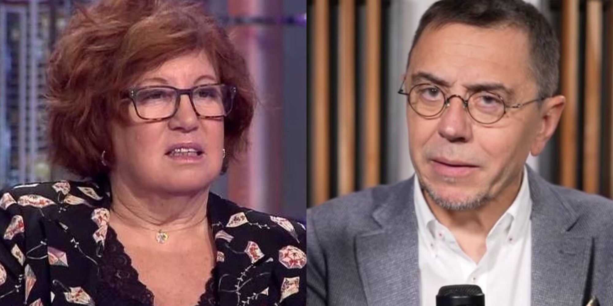 Rosa Villacast&iacute;n y Juan Carlos Monedero.