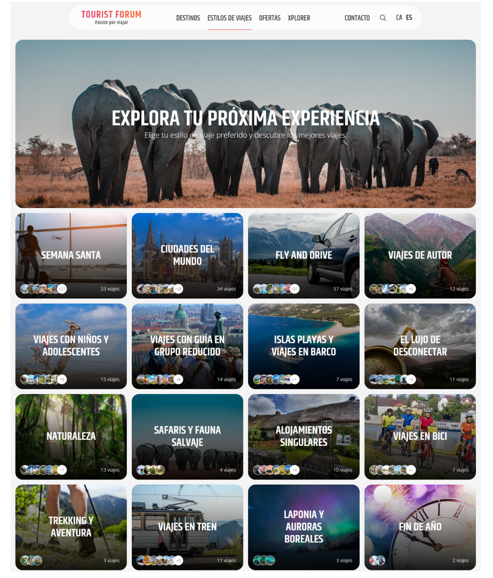 Tourist Forum presenta su nueva web: m&aacute;s tecnolog&iacute;a y mejor experiencia para los viajeros
