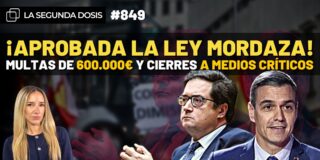 &iexcl;Aprobada la ley mordaza! Multas de 600.000&euro; y cierres a medios cr&iacute;ticos