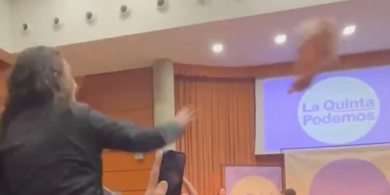 Una mujer deja sin palabras a Irene Montero al restregarle su hipocres&iacute;a en la cara durante un acto de Podemos