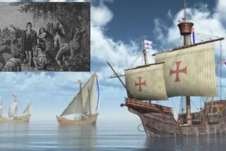 Cristobal Col&oacute;n y el eclipse