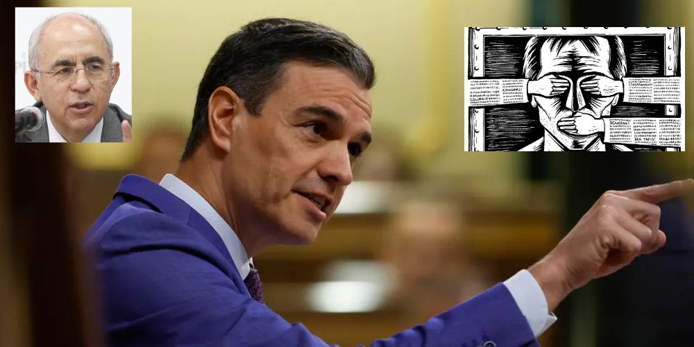 El periodista Francisco Rosell, el socialista S&aacute;nchez y la Ley Mordaza.