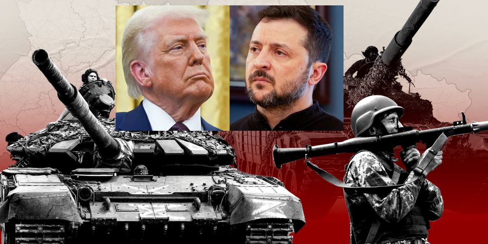 Trump, Zelensky y la guerra entre Rusia y Ucrania
