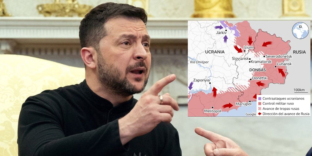 Zelensky, presidente de Ucrania